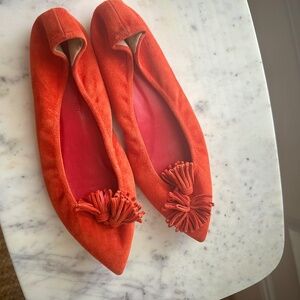 J. Crew Tassel Ballet Flats SZ 7.5